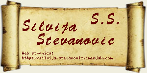 Silvija Stevanović vizit kartica